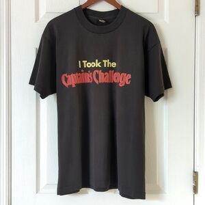 Fruit of the Loom 90's Vintage Captain Morgan Short Sleeve Crewneck T-shirt XL